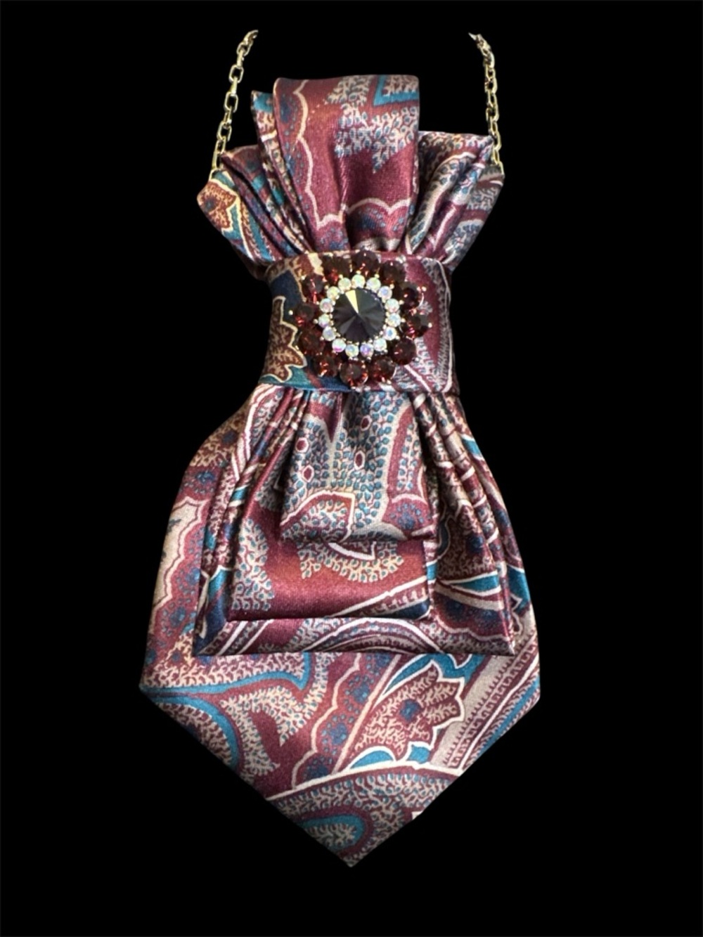 Statement Tie Necklace